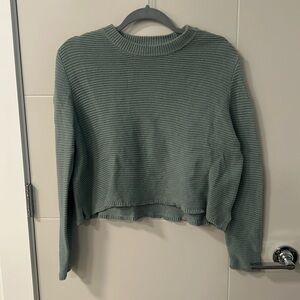 Teal sweater